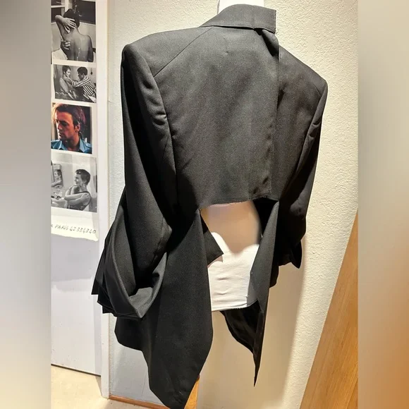 Junya Watanabe for Comme des Garcons Jacket with Ruched Sleeves - Picture 7 of 15